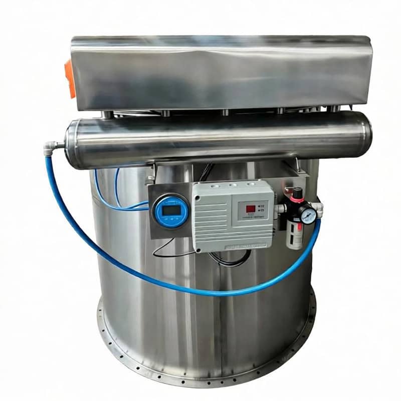 Industrial pulse filter cartridge dust removal system in carbon steel